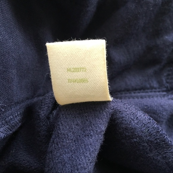 Stem Short Sleeve Navy Peplum Cardigan Button Top Size XS - Picture 8 of 8